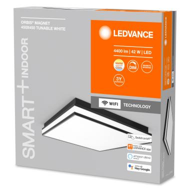 Produkt od Přisazené Stropní LED Svítidlo 42W CCT Čtvercové 450x450 mm Smart+ WiFi ORBIS Magnet LEDVANCE 4058075572812