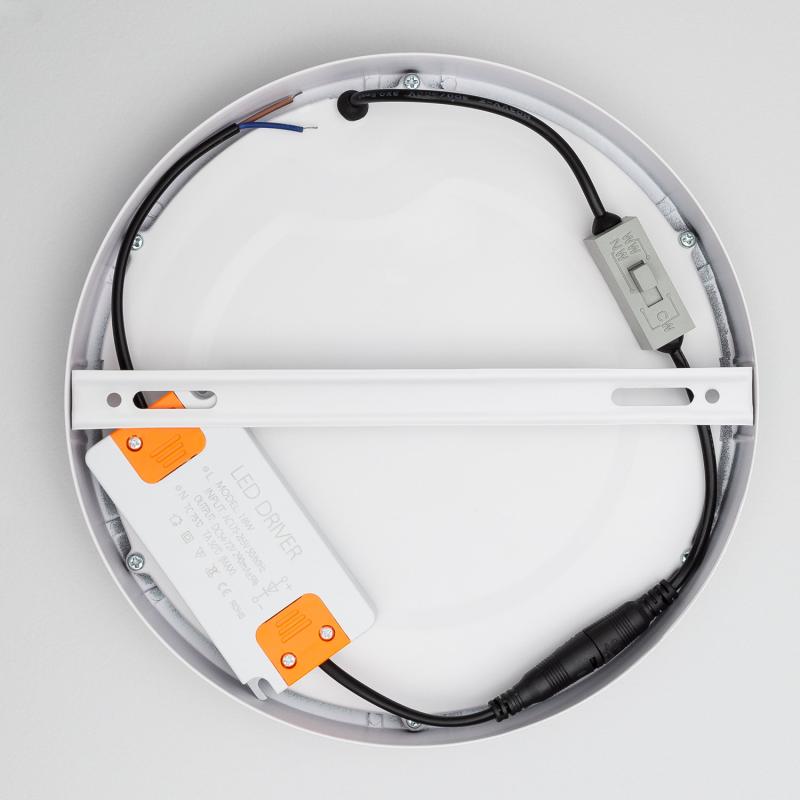 Product of 18W Galan Aluminium CCT Selectable SwitchDimm Slim Round LED Surface Lamp Ø210 mm