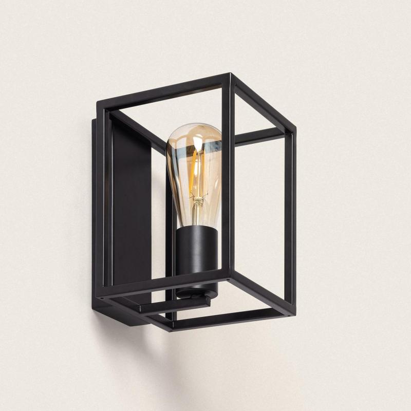 Product of Crate Wall Lamp in Black 