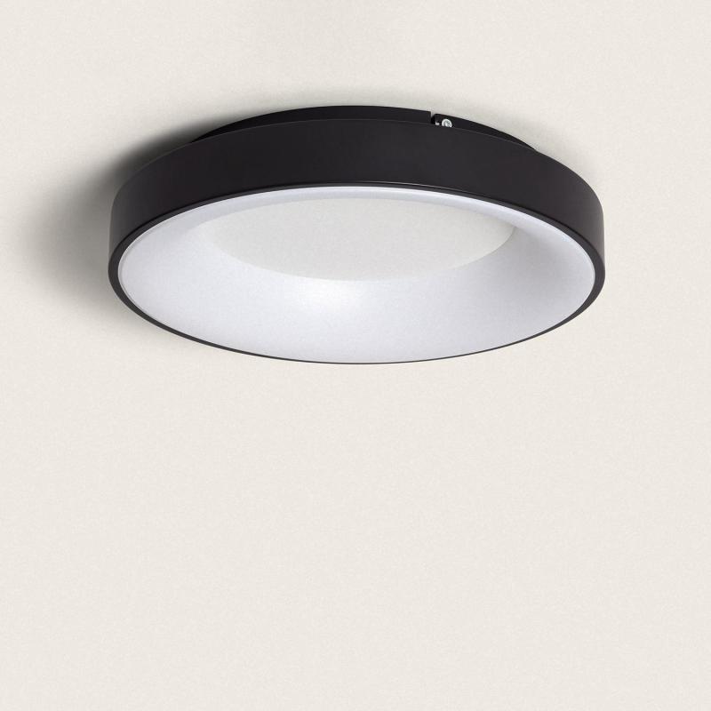 Prodotto da Plafoniera LED 40W Ø470 mm Circolare  Metallo CCT Selezionabile Jacob 