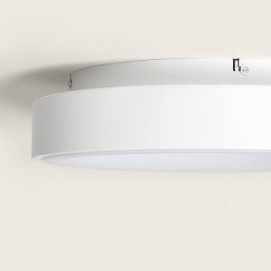 Product van Plafondlamp LED 30W Rond Metaal Ø380 mm CCT Selecteerbaar Jacob 