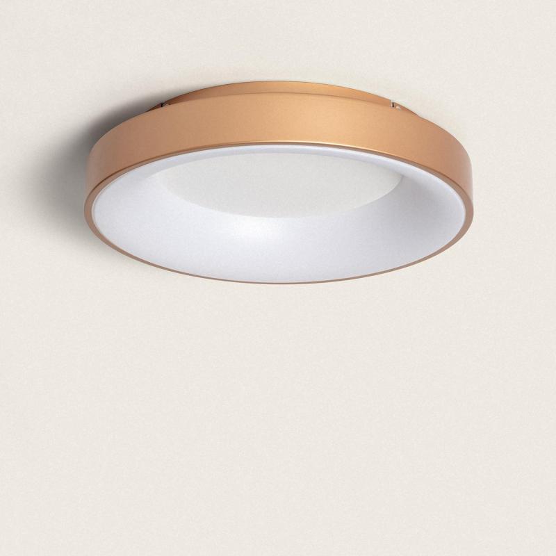 Product van Plafondlamp LED 40W Rond Metaal Ø470 mm CCT Selecteerbaar Jacob