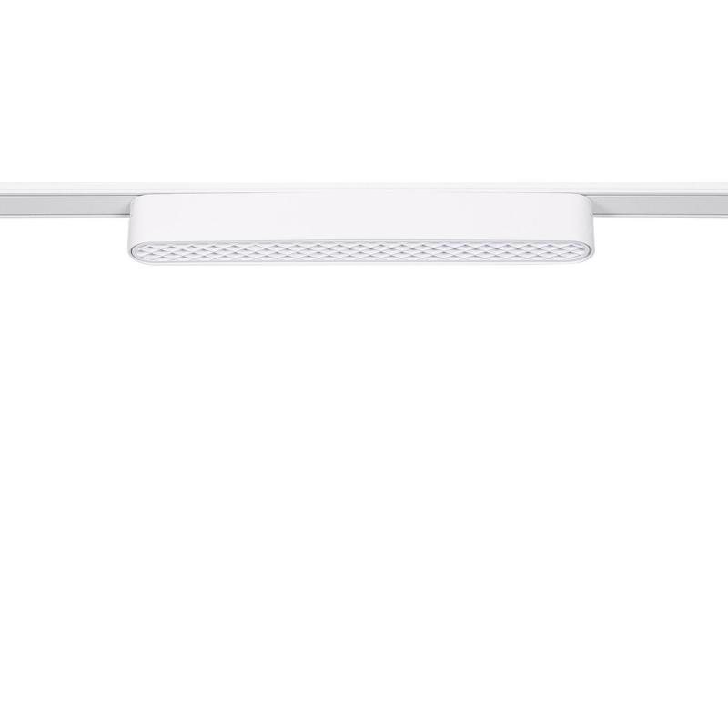 Prodotto da Faretto Lineare LED Binario Magnetico Monofase 25mm Super Slim 12W 48V CRI90 Bianco (UGR 13) 222mm