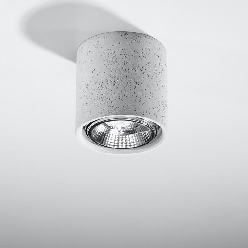 Product van Plafondlamp Cullo Beton SOLLUX