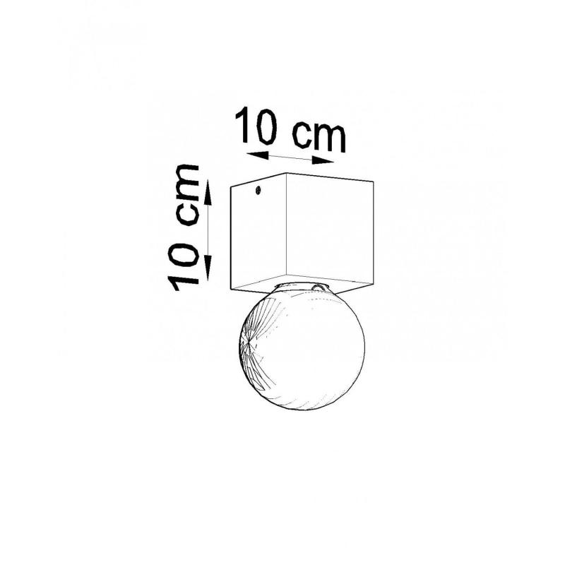 Prodotto da Applique da Soffitto in Cemento Ariz SOLLUX