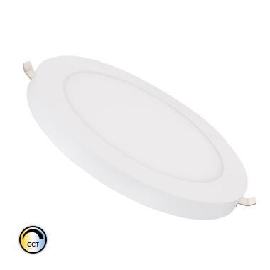 Product van LED Downlight 18W CCT Selecteerbare Rond Zaagmaat  Ø75-210 mm met Aluminium Frame