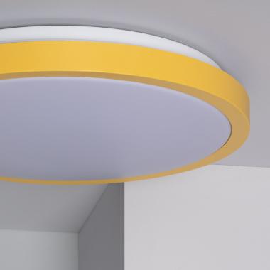 Product van Plafondlamp LED 19W Rond Ø400 mm CCT  Selecteerbaar Faina