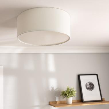 Product van Plafondlamp Rond Textiel Ø450 mm Kosade