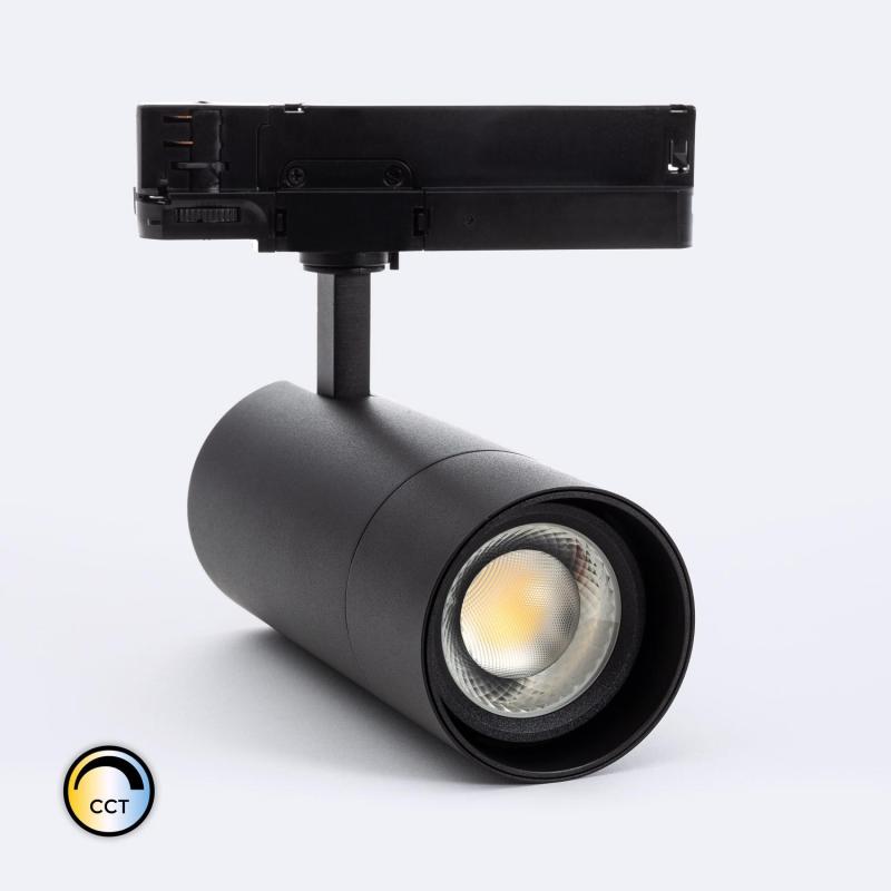 Produit de Spot LED sur Rail Triphasé 30W Wild CCT Multiangle 24-60º