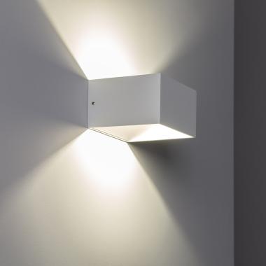 Produit de Applique Murale LED Aluminium Lico 6W Éclairage Double Face Blanche 