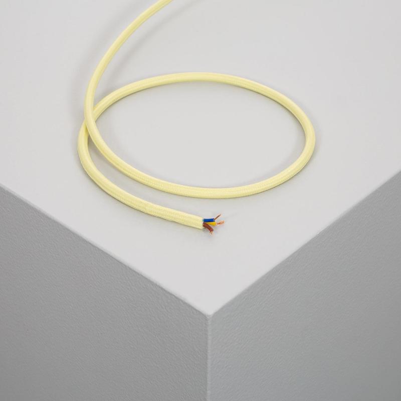 Product of Textile Electrical Cable in Yellow