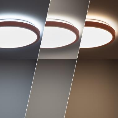 Product of 19W Faina Metal Round LED Surface Panel with Selectable CCT Ø400 mm 