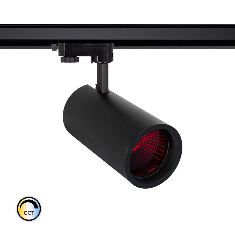 Produkt od Lištový LED Reflektor Třífázový 40W CCT New d'Angelo PHILIPS Xitanium Speciální pro Prodejnu s Potravinami Černý