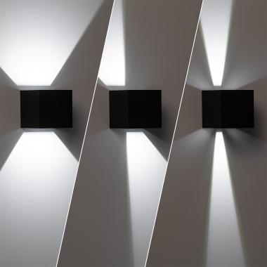 Product of 6W New Eros Black LED Outdoor Double Sided Wall Lamp