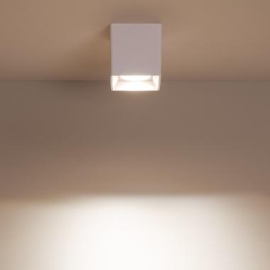 Product van Plafondlamp Space Wit vierkant met GU10 lamp