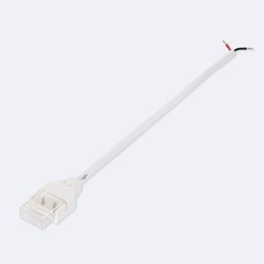 Connettore Hippo con Cavo per Striscia LED Senza Raddrizzatore 220V AC SMD Silicone FLEX Larghezza 12 mm