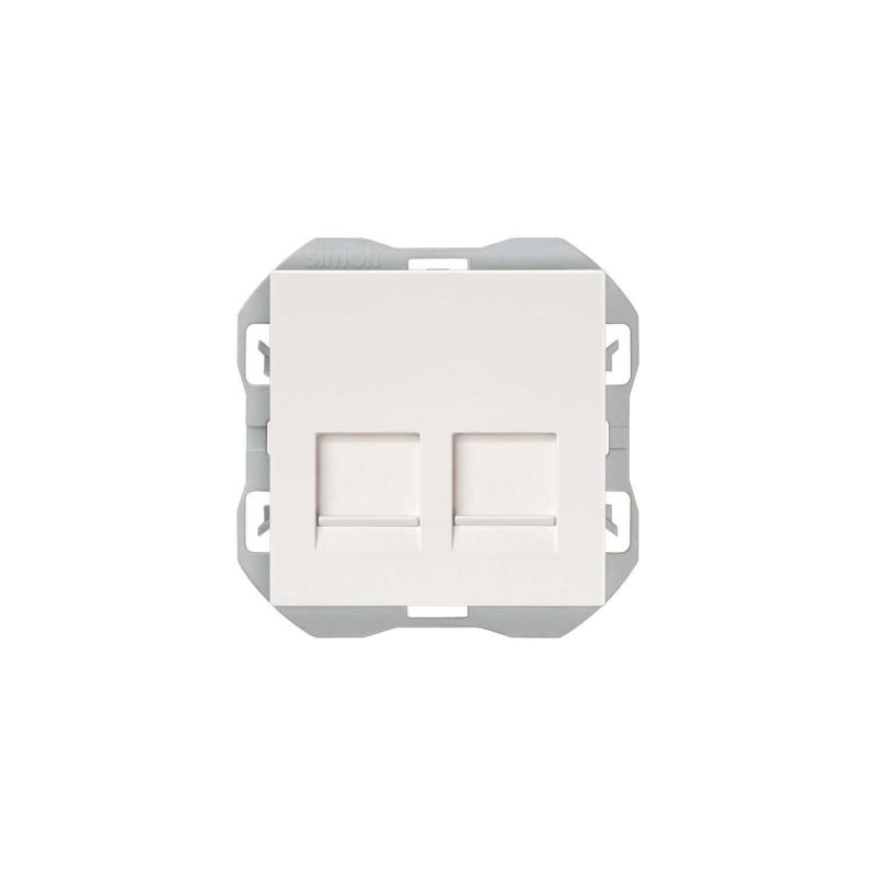 Product of RJ45 Socket Cover with Double Connector SIMON 270 20000188