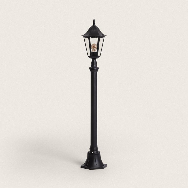 Product of Traditional Outdoor Bollard in Black 185cm 