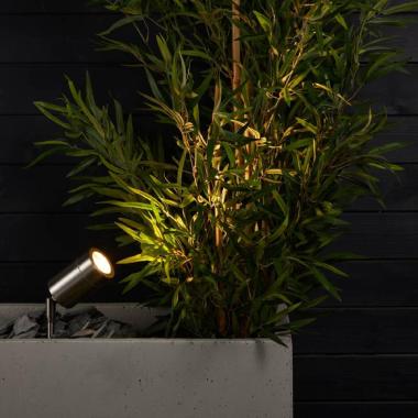 Product of Porto Outdoor LED Spotlight with Spike with GU10 Bulb 