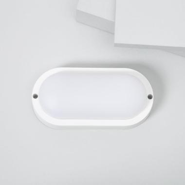 Produkt von LED-Deckenleuchte 15W Oval für Aussen 85x173 mm IP65 Hublot Weiss