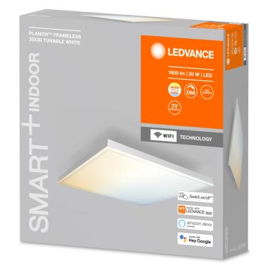 Prodotto da Plafoniera LED 20W Quadrata 30x30 cm Senza Cornice  Wi-Fi 4058075484351 SMART+ LEDVANCE 