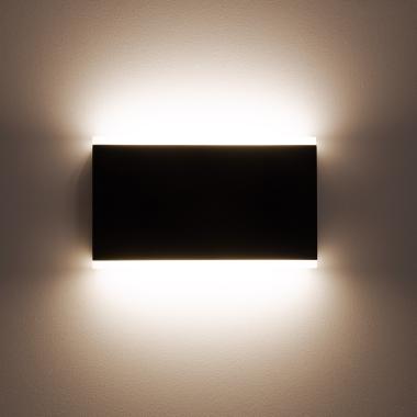 Product of Hera 10W Outdoor Double Sided Illumination Rectangular Black LED Wall Lamp