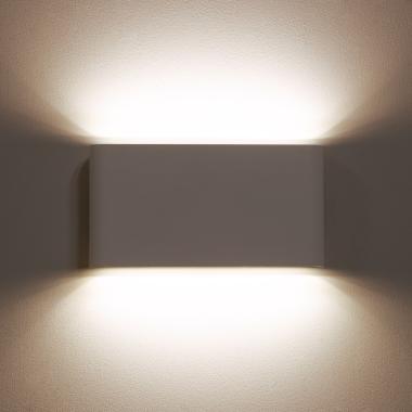 Product of Einar 12W Outdoor Double Sided Illumination Rectangular White LED Wall Lamp