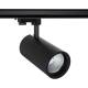 Produit de Spot LED sur Rail Triphasé 40W d'Angelo LIFUD Noir