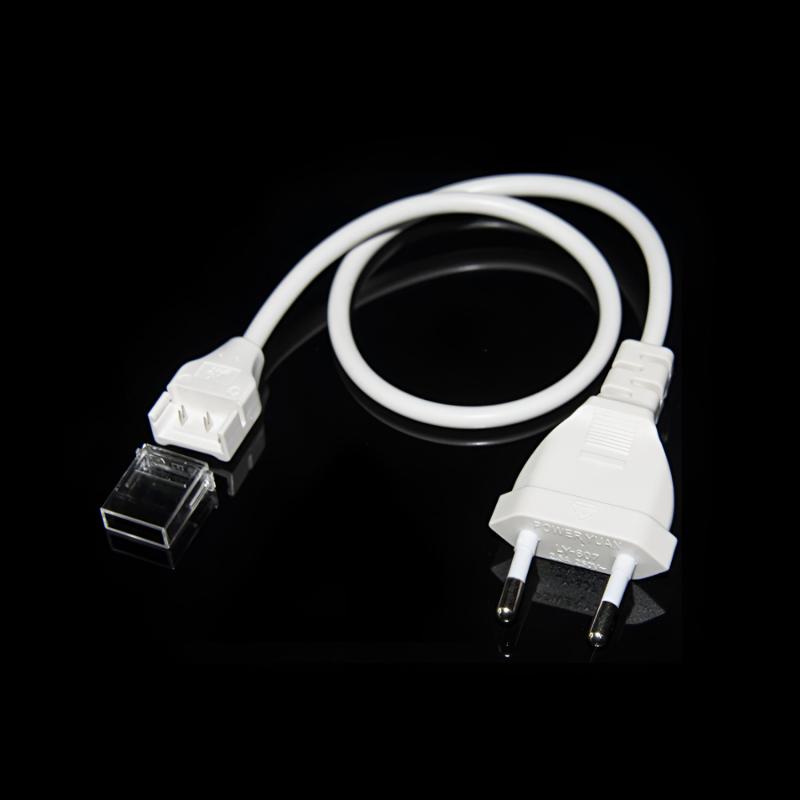 Produit de Câble Connexion pour Ruban LED Auto-Redressement 220V AC COB Silicone Flex Largeur 10mm Monochrome