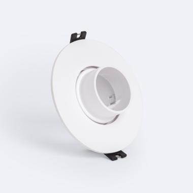 Product Downlight Ring Rond Kantelbaar met Laag UGR voor LED Lamp GU10 / GU5.3 Zaagmaat Ø75 mm Suefix