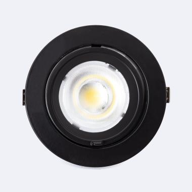 Prodotto da Downlight LED 24W Circolare Orientabile OSRAM 120 lm/W LIFUD Foro Ø 170 mm Nero