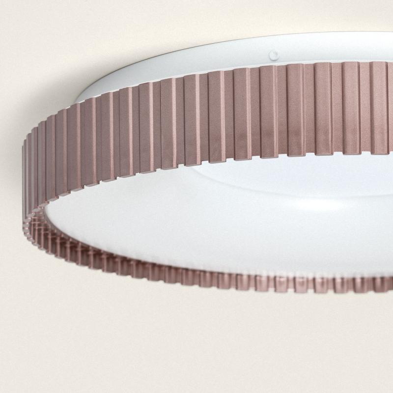 Prodotto da Plafoniera LED 24W Circolare Metallo CCT Selezionabile Guerin