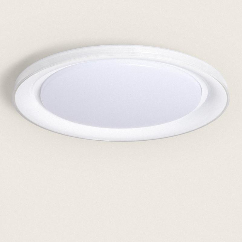 Produit de Plafonnier LED 24W Rond Métal CCT Sélectionnable Karry