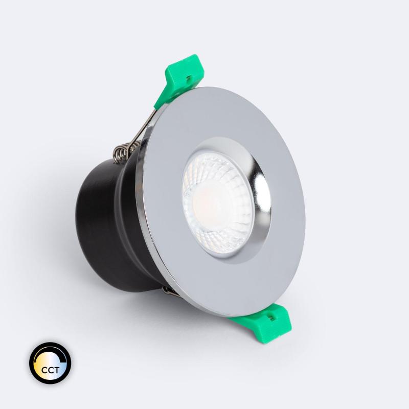 Produkt von LED Downlight Einbaustrahler 8W Rund Dimmbar IP65 Ausschnitt Ø65 mm CCT Wählbar RF90 Solid Design