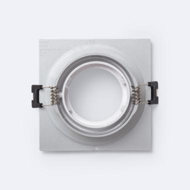 Prodotto da Portafaretto Downlight Quadrato IP65 per Lampadina LED GU10 / GU5.3 Foro Ø75 mm 