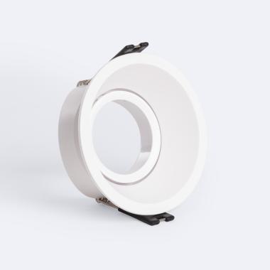 Suefix Round Tilting Downlight Ring  for GU10 / GU5.3 LED Bulbs with Ø85 mm Cut Out