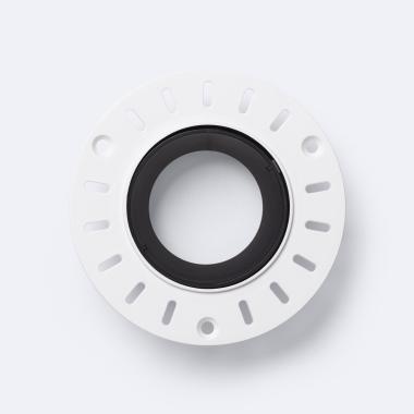 Produkt von Downlight-Ring Rund Schwenkbar zur Integration in Gips/Gipsplatten für LED-Glühbirnen GU10 / GU5.3 Schnitt Ø70 mm Suefix