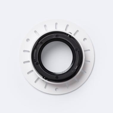 Produkt von Downlight-Ring Rund Schwenkbar zur Integration in Gips/Gipsplatten für LED-Glühbirnen GU10 / GU5.3 Schnitt Ø70 mm Suefix