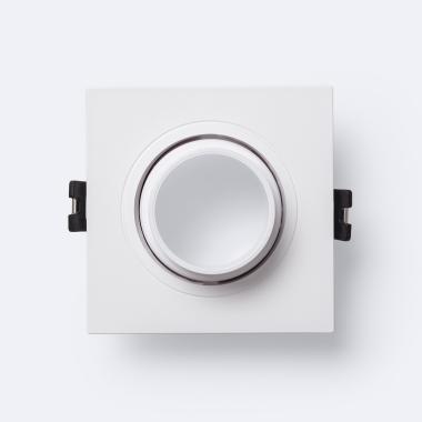 Produkt von Downlight-Ring Quadratisch Schwenkbar mit niedrigem UGR für LED-Glühbirne GU10 / GU5.3 Schnitt  Ø75 mm Suefix