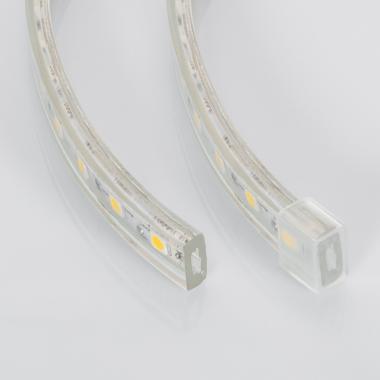 Product van LED Strip 220V AC 60 LED/m Warm Wit IP65 op Maat In te korten om de 100cm en 14 mm Breed