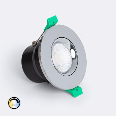 5-8W Round Dimmable Fire Rated IP65 LED Downlight Ø 65 mm Cut-out Solid Design Adjustable