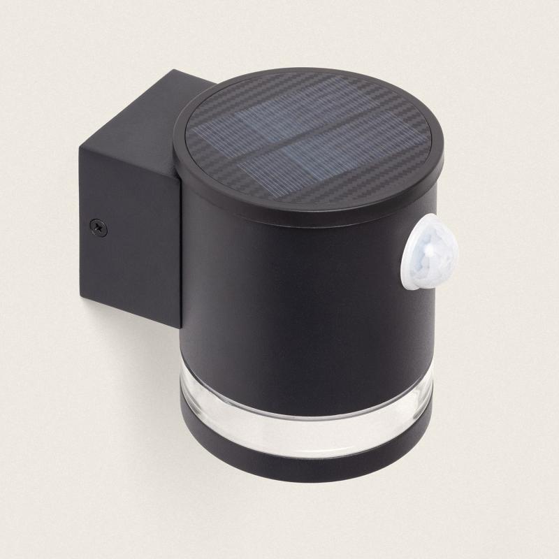 Prodotto da Applique da Parete per Esterni Solare a LED 1W Alluminio con Sensore di Movimento Draco