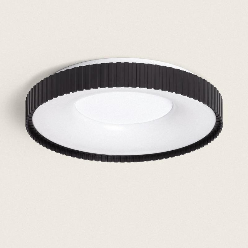 Produit de Plafonnier LED 24W Rond Métal CCT Selectionnable Guerin