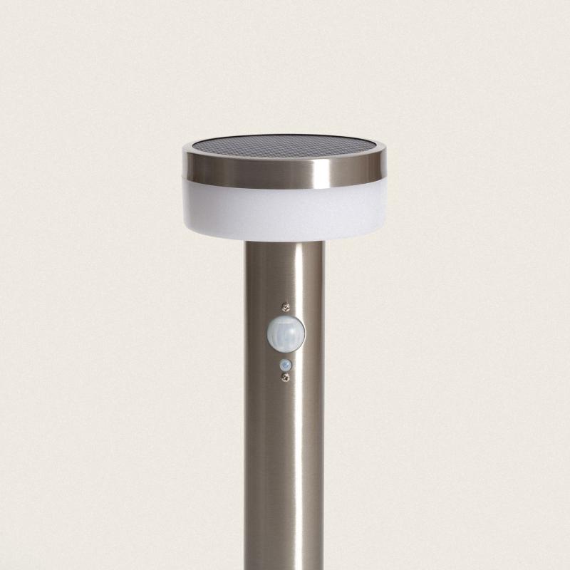 Product of Ashier 1,5W Aluminium Outdoor Solar LED Bollard with Motion Sensor 50cm 