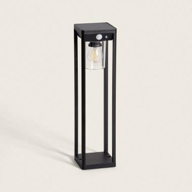 Devah 2W Aluminium Outdoor Solar LED Bollard with Motion Sensor 40cm