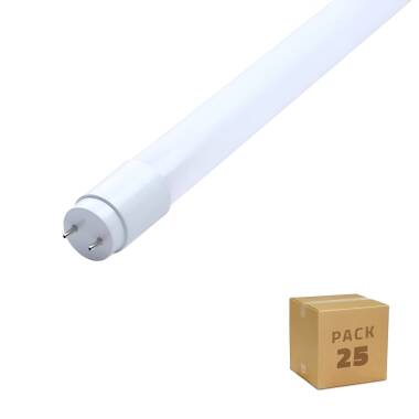 Box of 25 7W 45 cm T8 G13 Nano PC LED Tubes 100 lm/W with One Sided Connection
