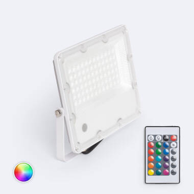 LED Reflektor 50W RGB IP65 S2 Pro s IR Dálkovým Ovládáním