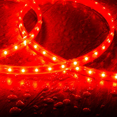 Product van LED Strip Rol Dimbaar 220V SMD2835  60LED/m 500lm/m IP65 Breedte 12mm 50m IP65