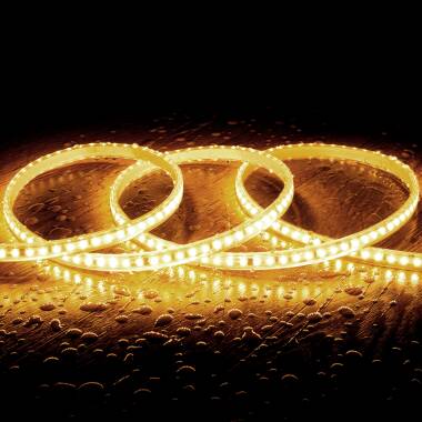 Product of 50m 220V Dimmable Autorectified SMD2835 LED Strip 120LED/m 1000lm/m 12mm Wide cut at every 10cm IP65