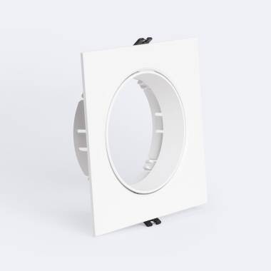 Square Recessed Directional Downlight Ring for GU10 AR111 LED Bulb with Ø135 mm Cut Out